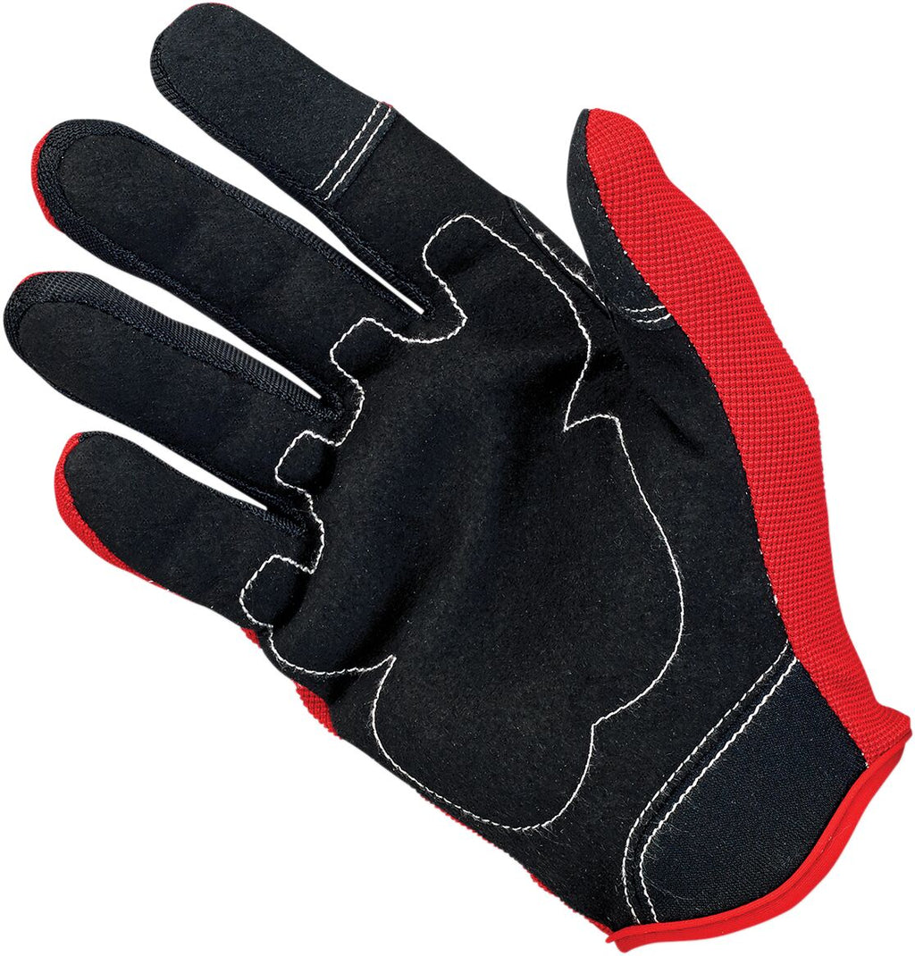 GLOVES MOTO R/B/W SM