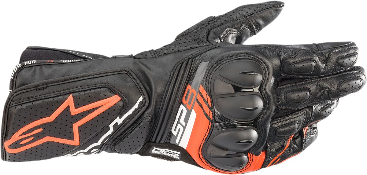 GLOVE SP-8 V3 BLACK/RED M