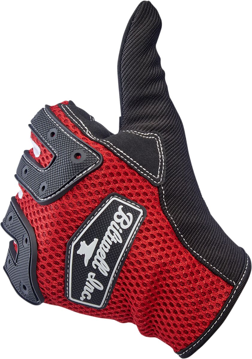GLOVES ANZA RED/BLK XS
