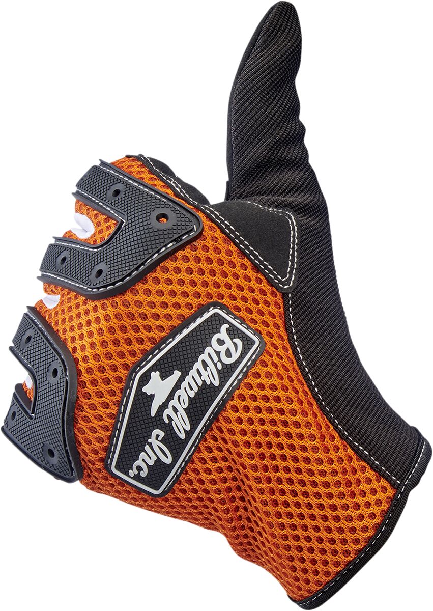 GLOVES ANZA ORG/BLK XS