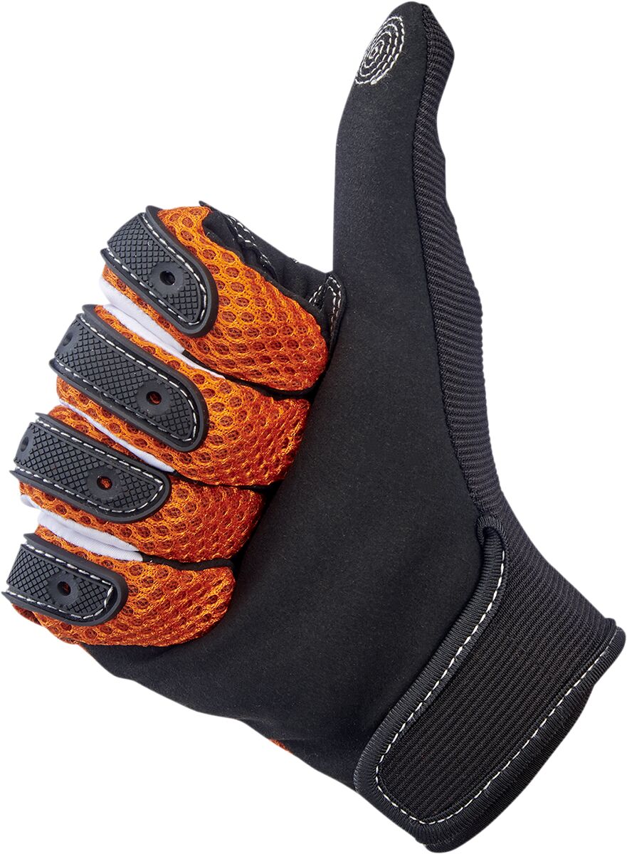 GLOVES ANZA ORG/BLK XS