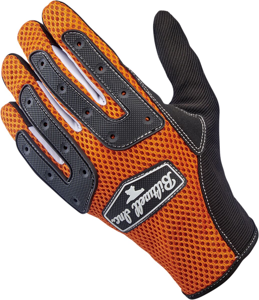GLOVES ANZA ORG/BLK LG