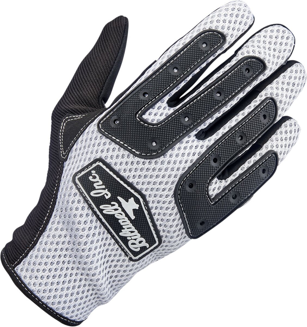 GLOVES ANZA WHT/BLK SM