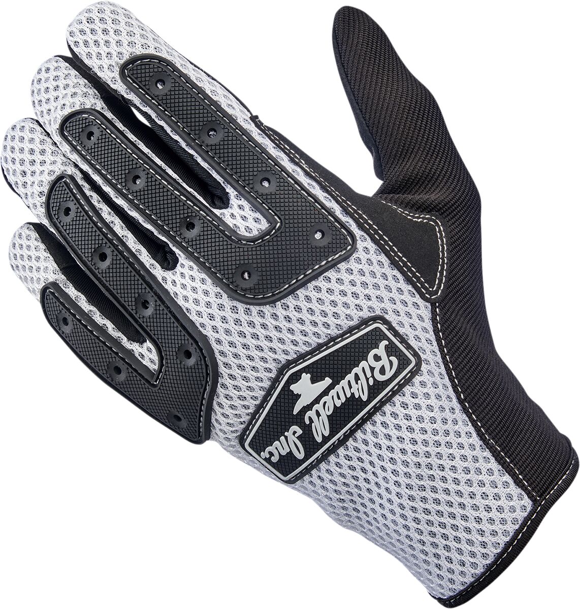 GLOVES ANZA WHT/BLK SM