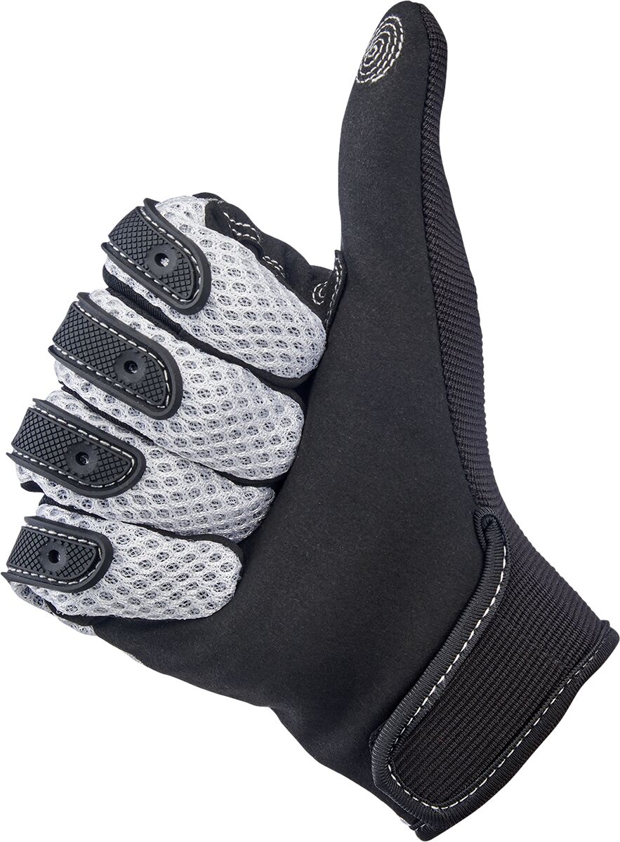 GLOVES ANZA WHT/BLK XL