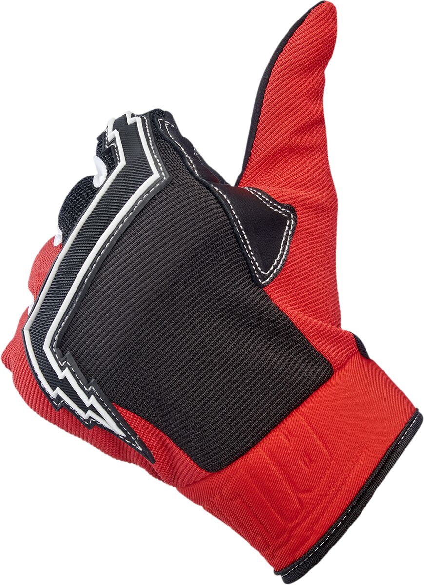 GLOVES BAJA RED/BLK SM