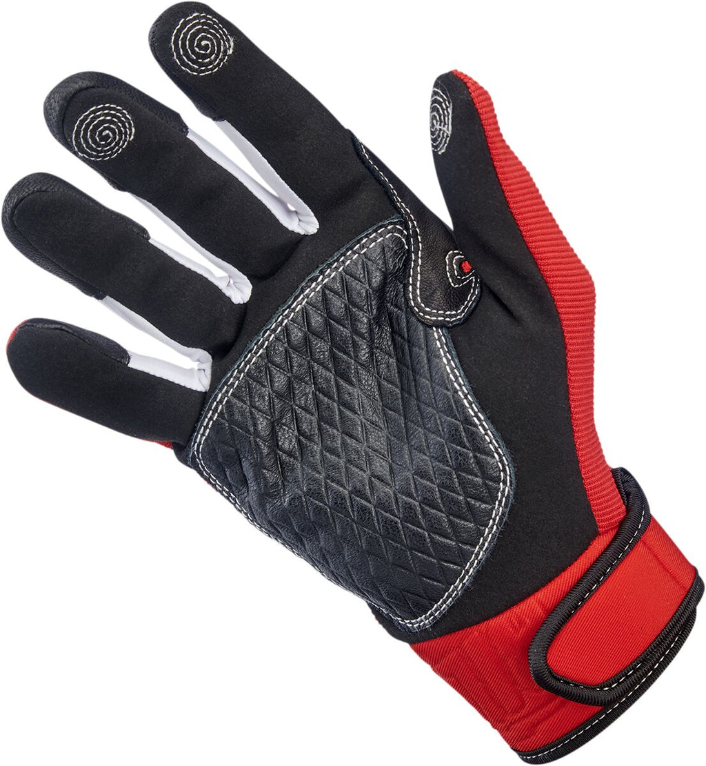 GLOVES BAJA RED/BLK XL
