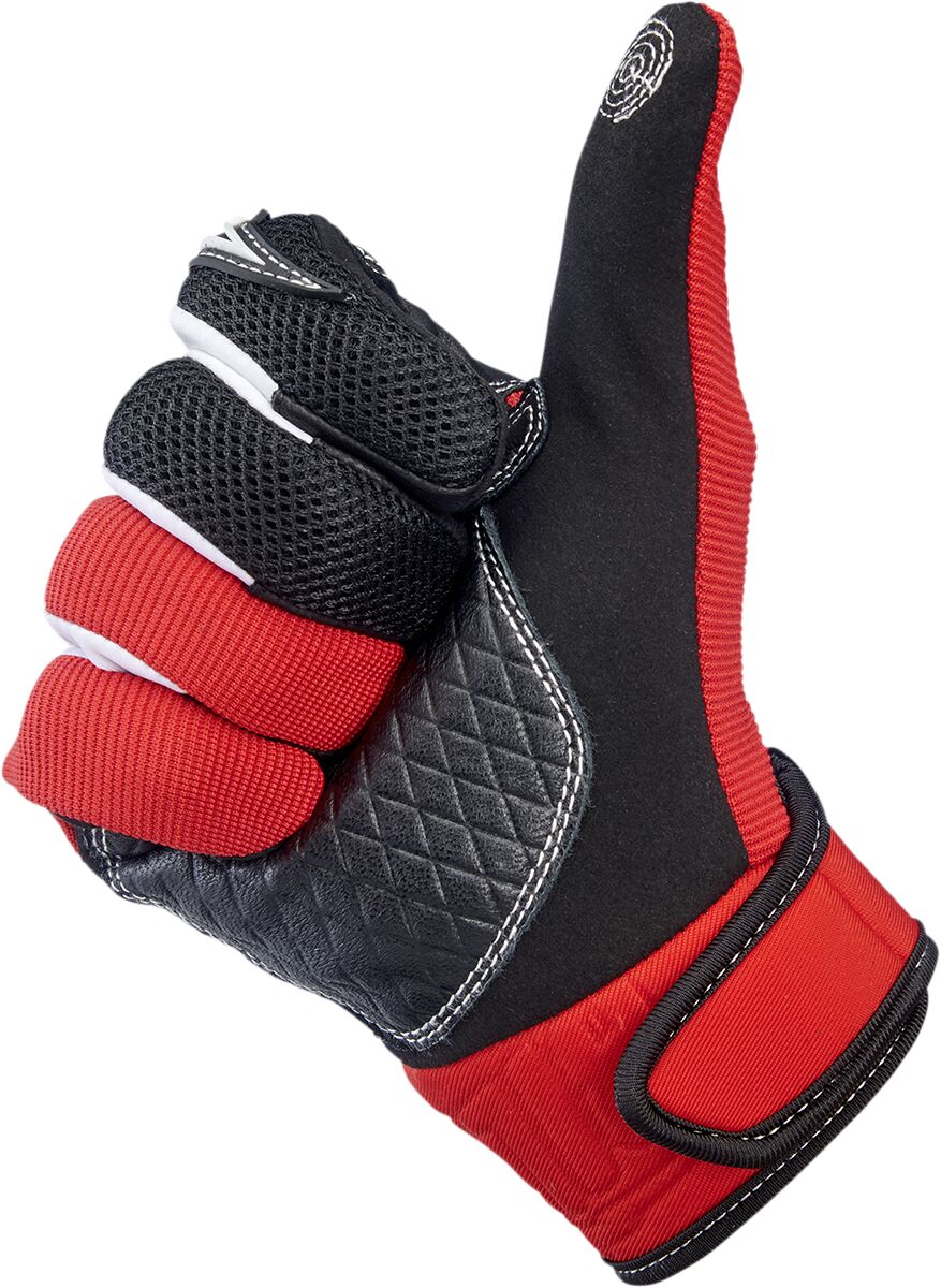 GLOVES BAJA RED/BLK XL