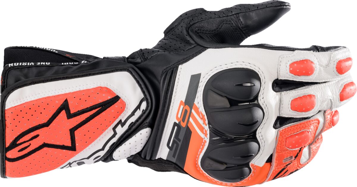 GLOVE SP-8 V3 BK/W/RD XL