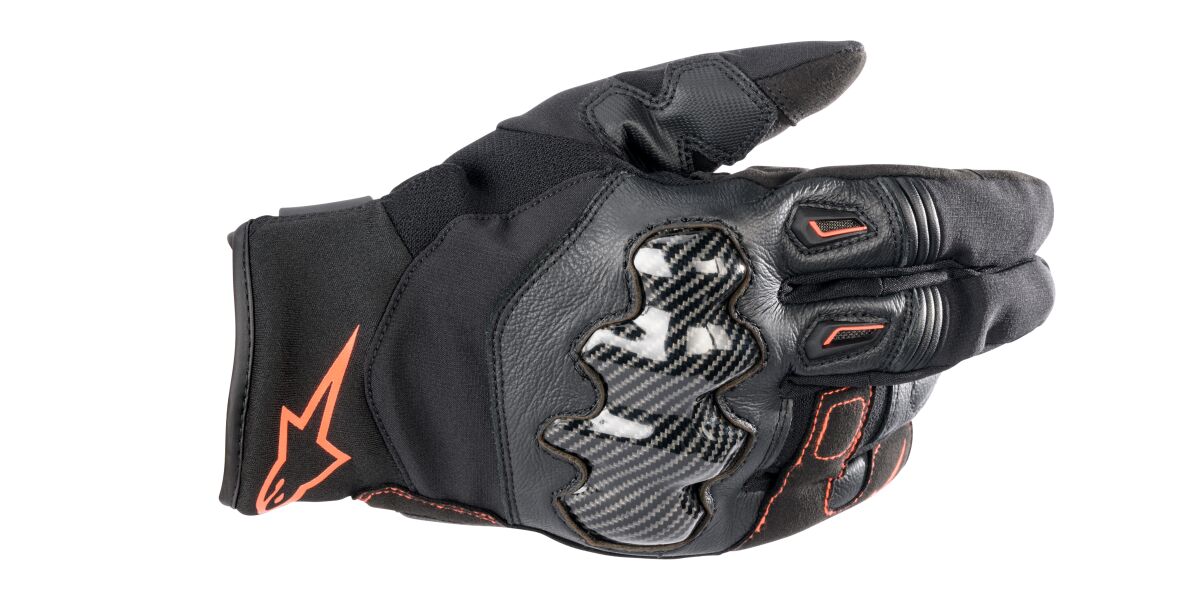 GLOVE SMX-1 DS BLACK/RED 2XL