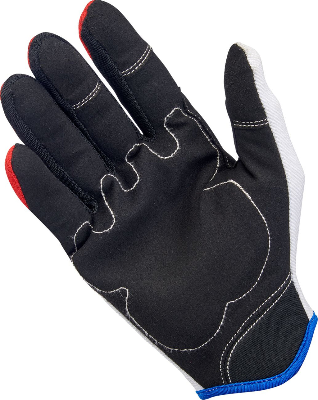 GLOVES MOTO RD/WH/BL XXL