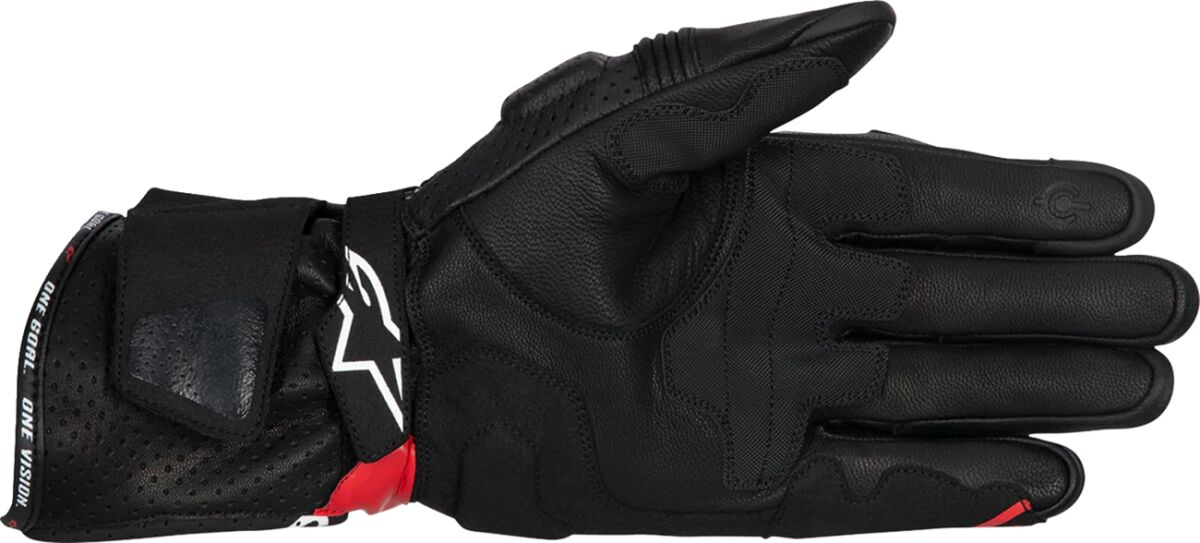 GLOVE SP-3 BLK/BRT RD/WHT M