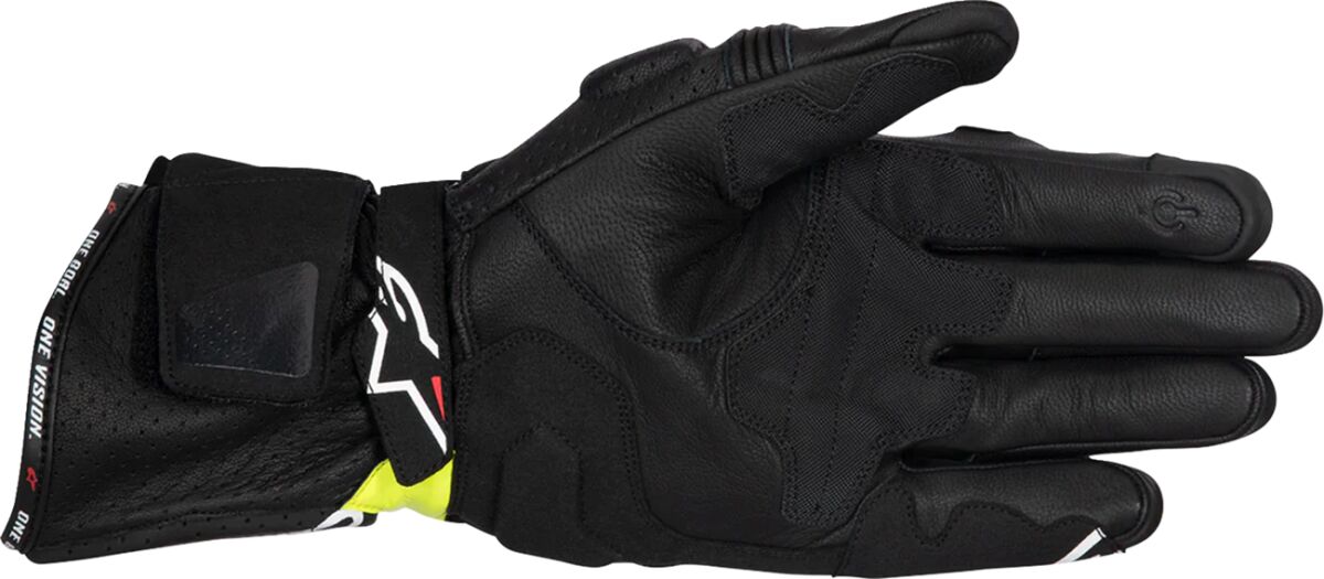 GLOVE SP-3 BLK/FLUO YEL/WHT L