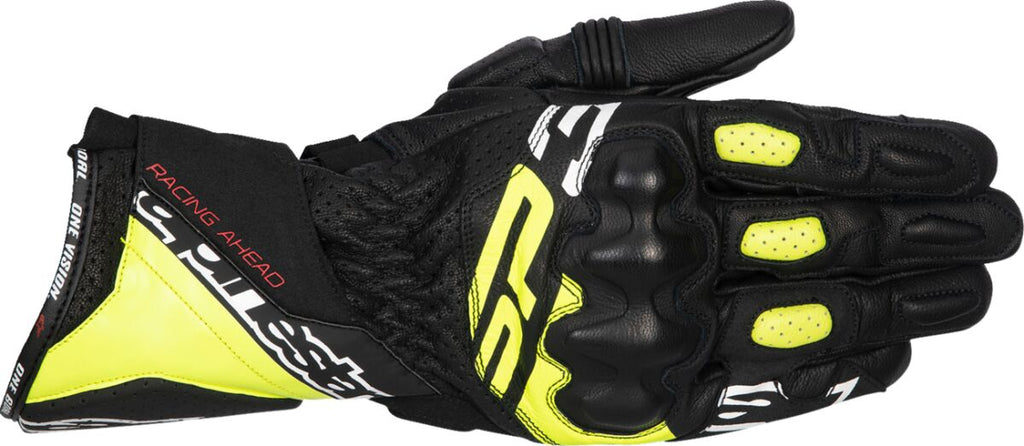 GLOVE SP-3 BLK/FLUO YEL/WHT 2X