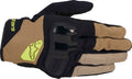 GLOVE CHROME V2 DK KHKI/BL M