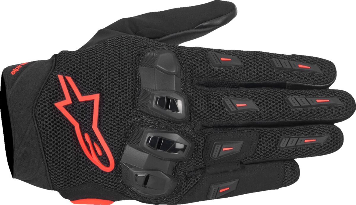 GLOVES SP X 5 AIR BK/RD FL L