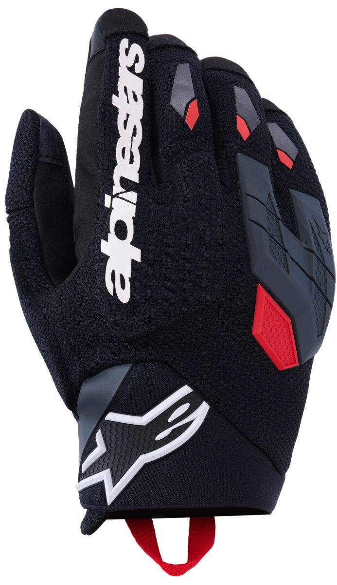 GLOVE DURACK BLACK/GRAY/RED 3X