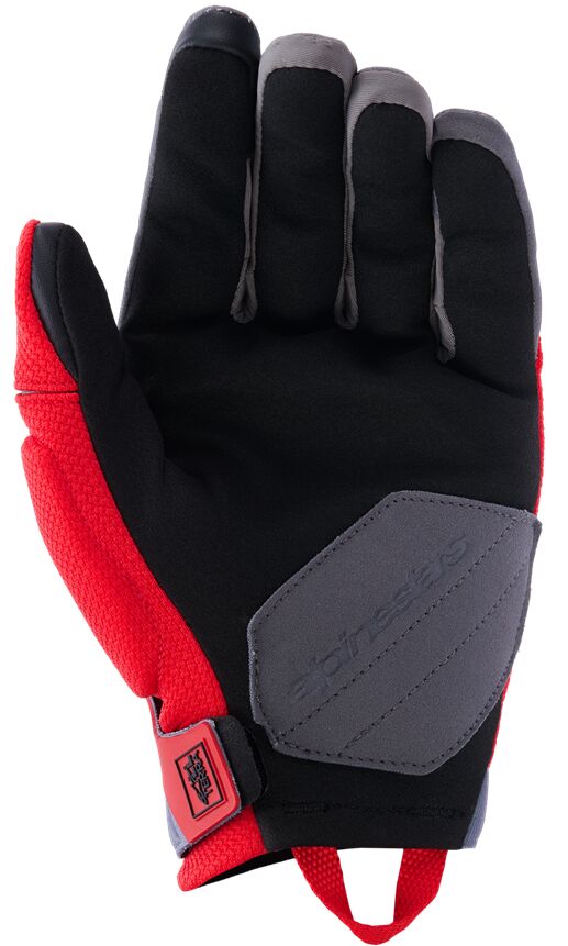 GLOVE DURACK RED/WALNUT S