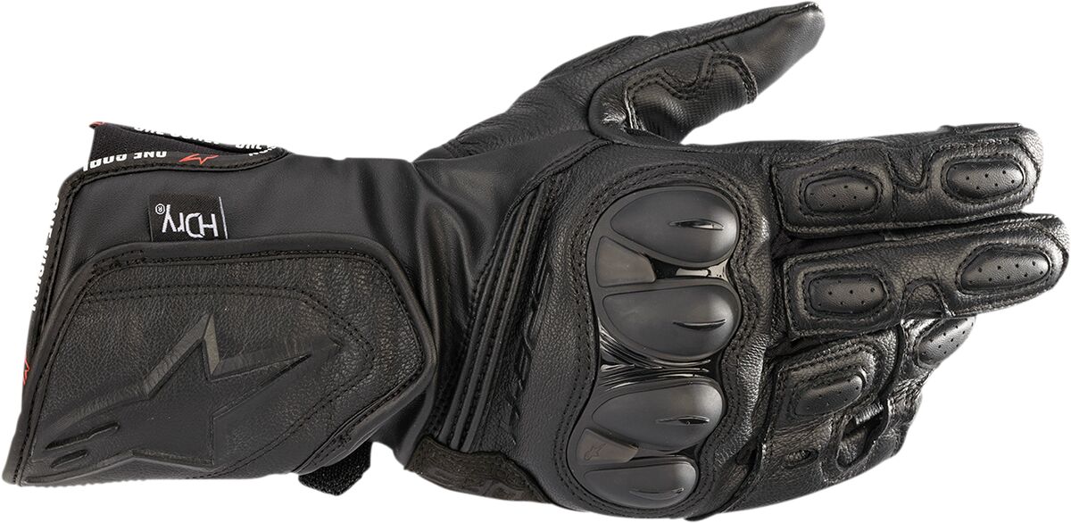 GLOVE SP-8 HDRY BK/BK S