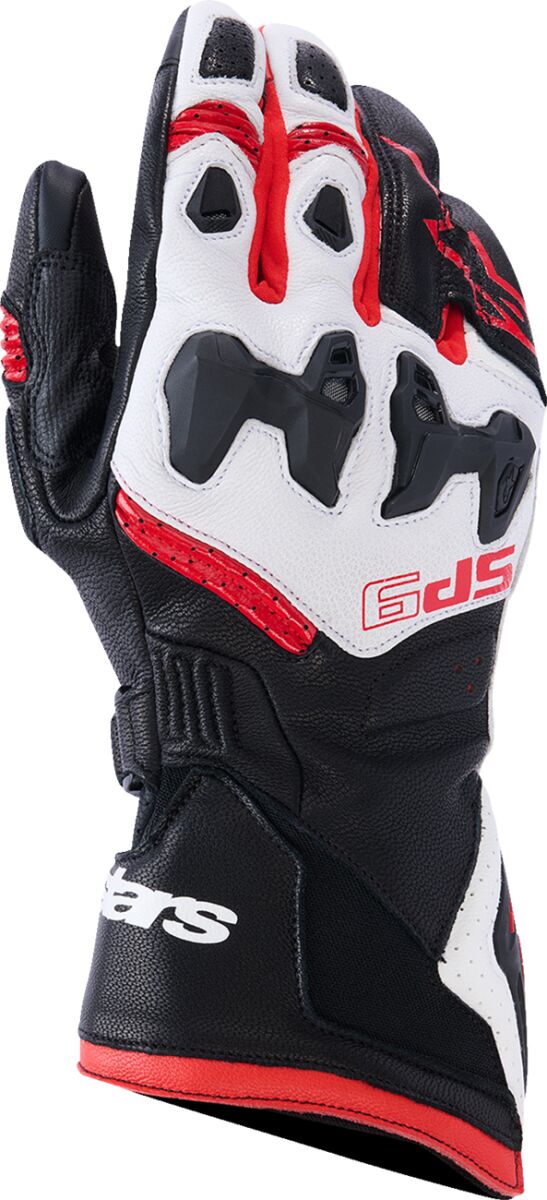 GLOVE SP-9 BLACK/WHITE/RED M