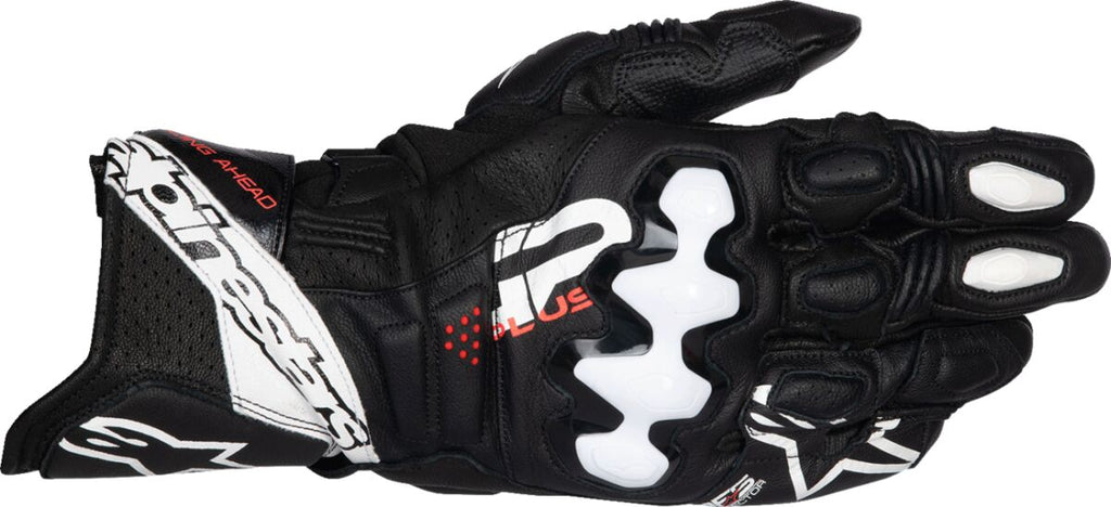 GLOVE GP+ R V3 LTHR BLK/WHT M