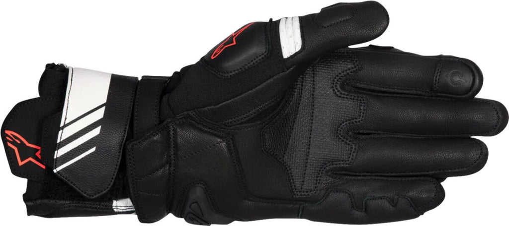 GLOVE GP+ R V3 LTHR BK/WT/RD X