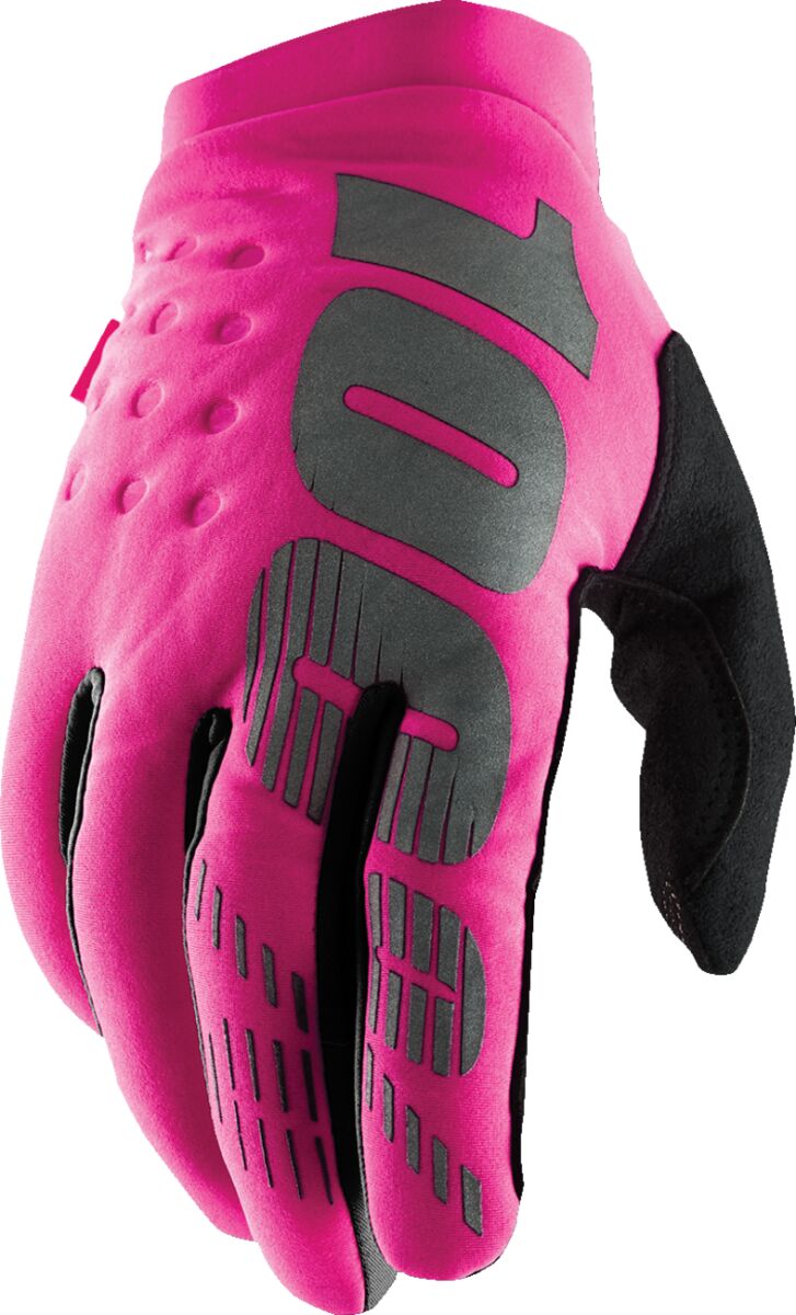 GLOVE WM BRISK PK/BK L