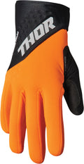 GLOVE SPECT COLD OR/BK MD