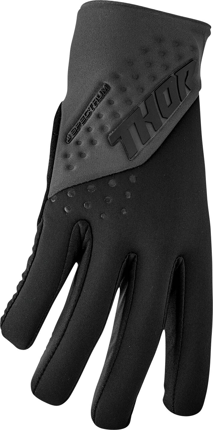 GLOVE SPECT COLD BK/CH MD