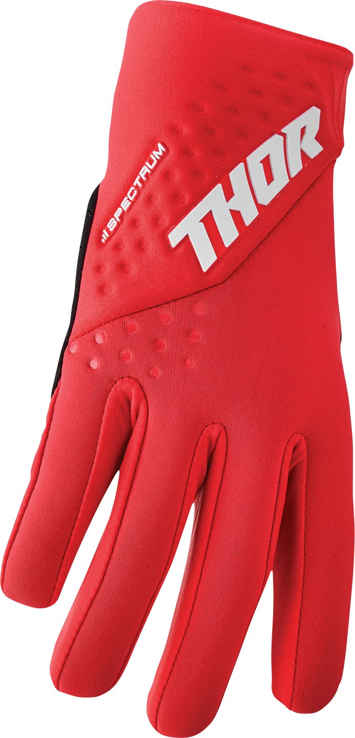 GLOVE SPECT COLD RD/WH 2X