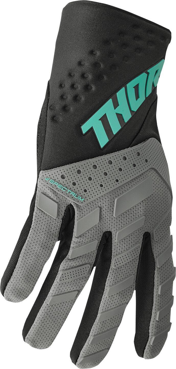 GLOVE SPECTRM GY/BK/MT MD