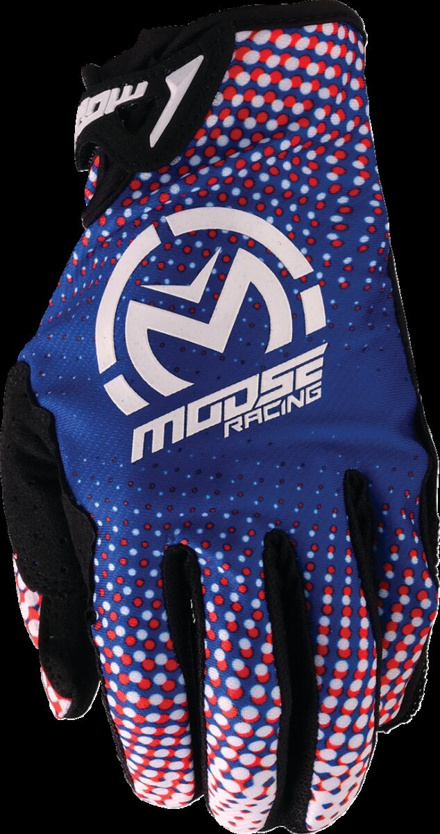 GLOVE SX1 RED/WHITE/BLUE XL
