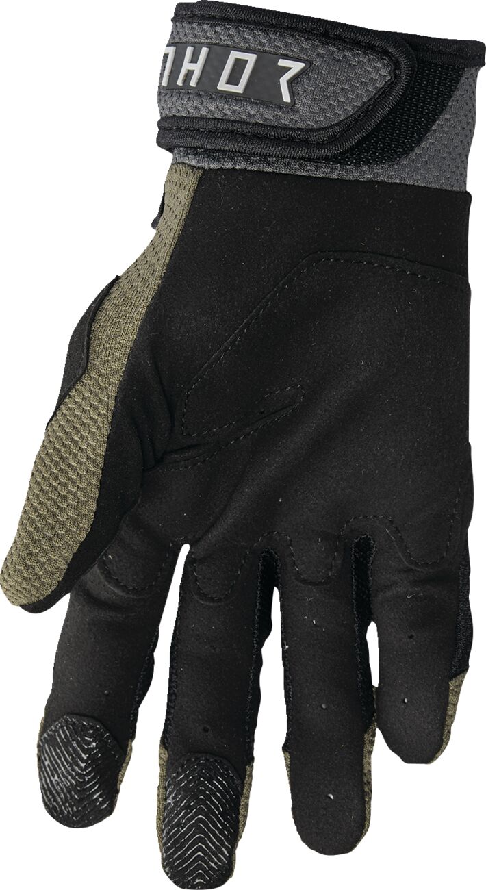 GLOVE TERRAIN ARMY/CHARCOAL XL