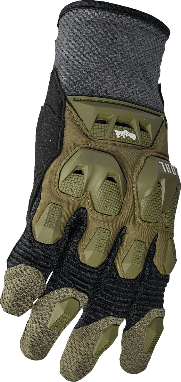 GLOVE TERRAIN ARMY/CHARCOAL XL