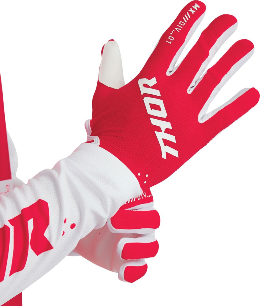GLOVES RIDEMODE STATIC RED XL