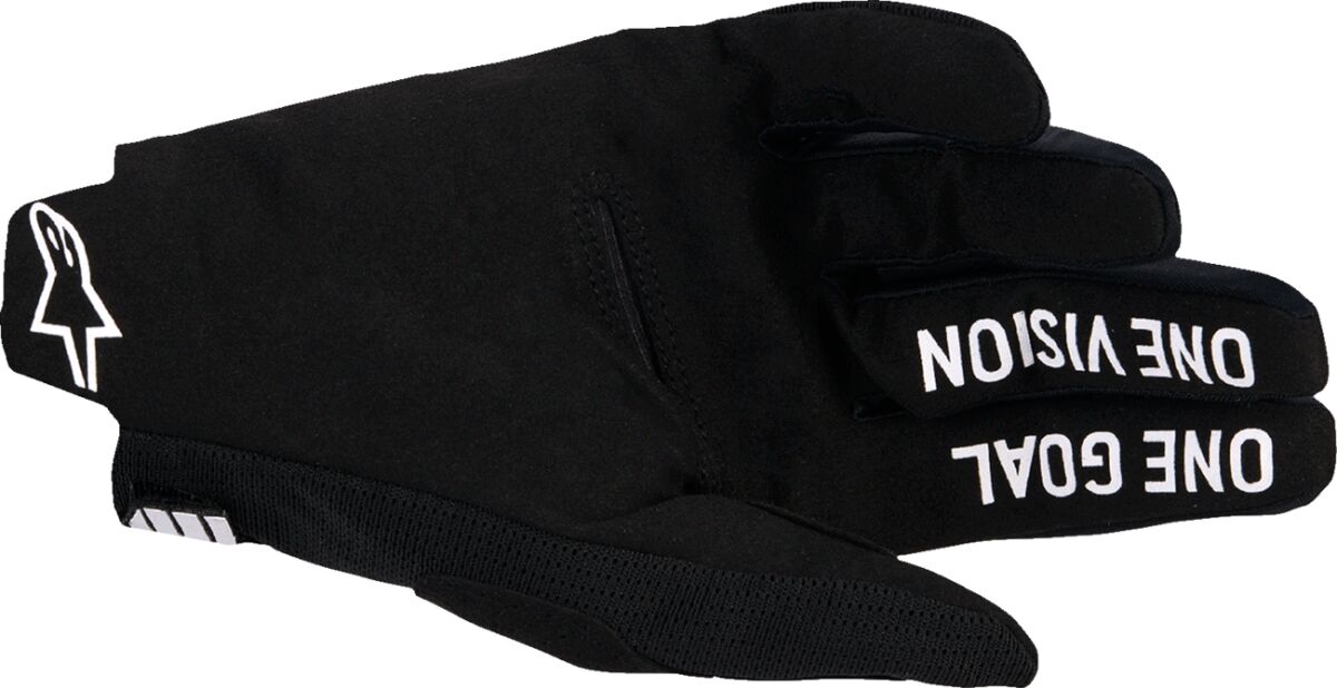 GLOVES RADAR PRO BLK/WHT XL