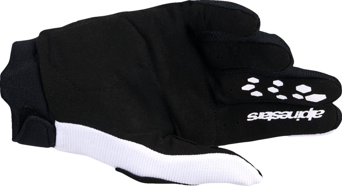 GLOVES 4W FULL BORE V2 VLT/WHT