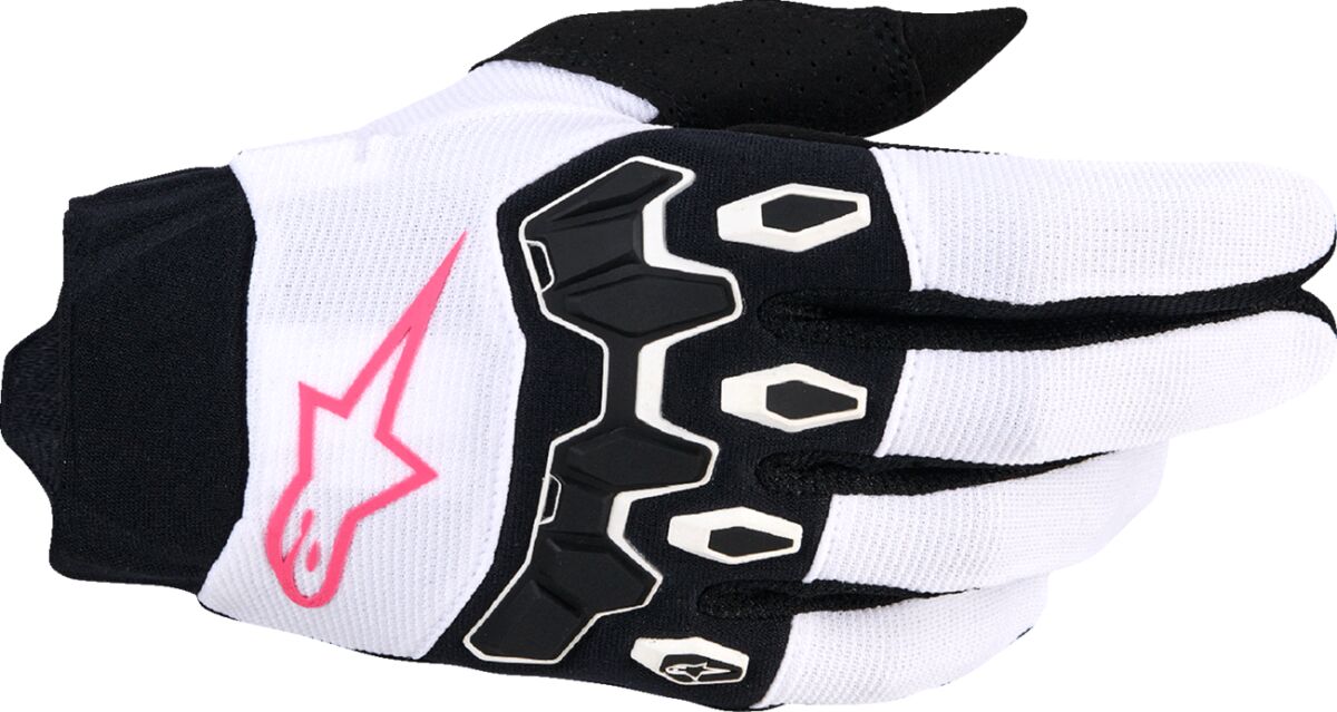 GLOVES 4W FULL BORE V2 VLT/WHT