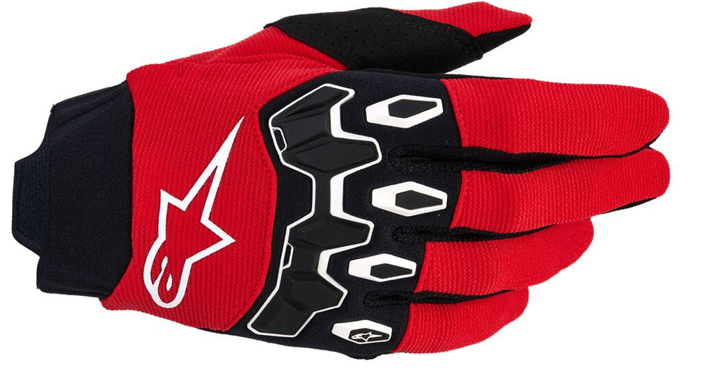 GLOVES FULL BORE V2 RED/BLACK