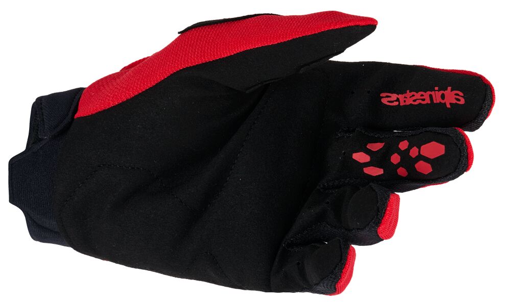 GLOVES FULL BORE V2 RED/BLACK