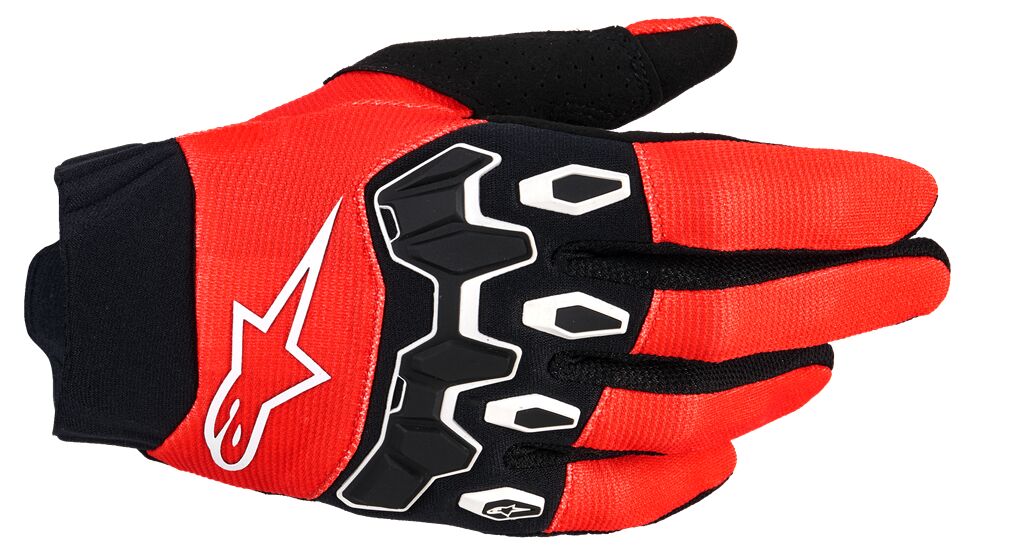 GLOVES FULL BORE V2 ORANGE/BLA