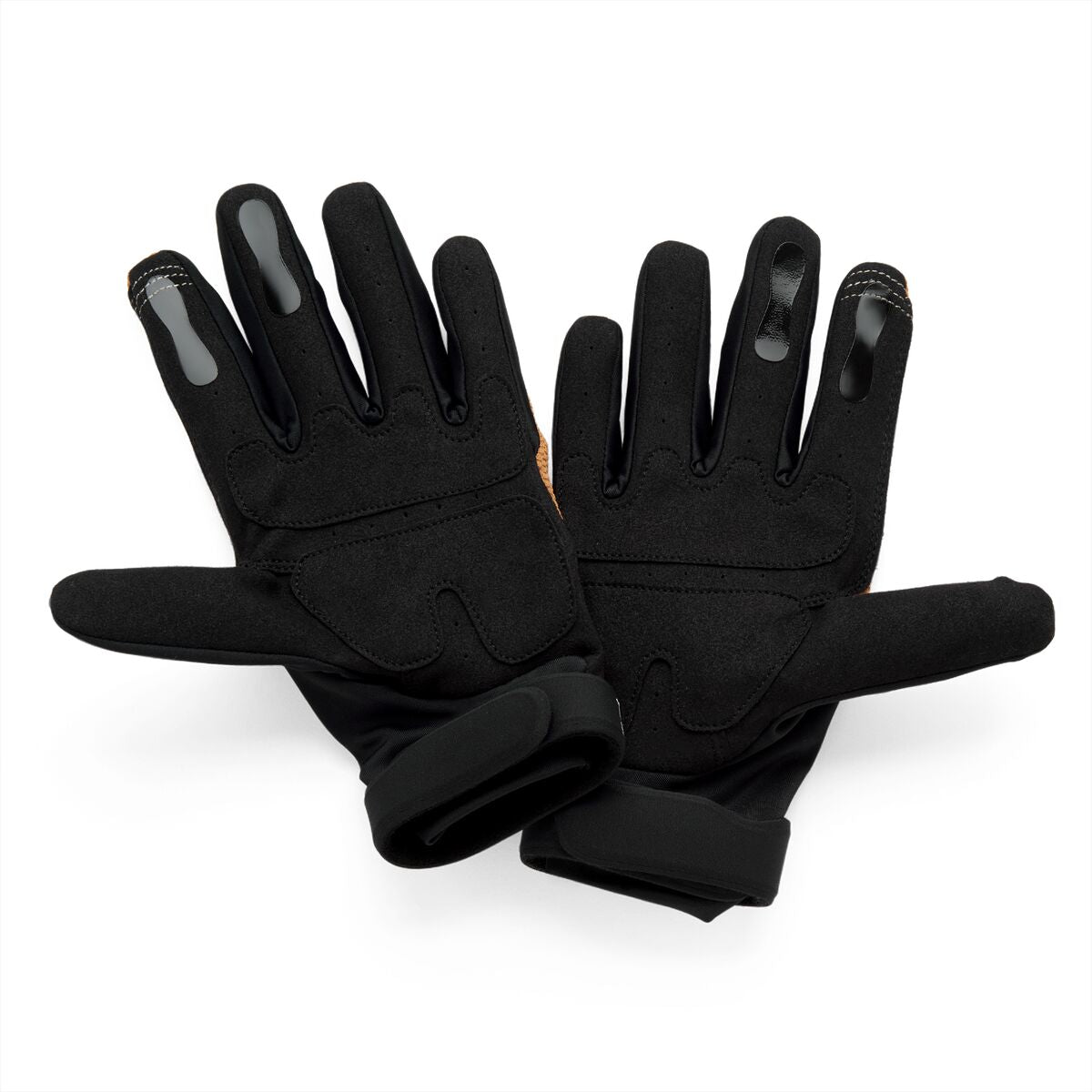 GLOVES LANGDALE BLACK/TAN - L