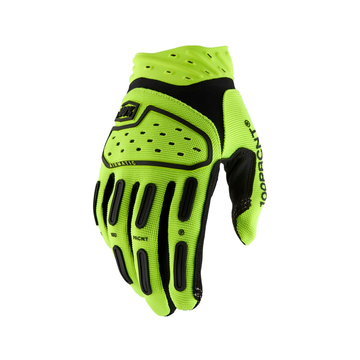 GLOVES AIRMATIC FLO YELLOW - 2