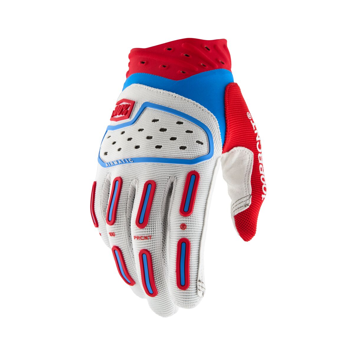 GLOVES AIRMATIC RED/WHITE/BLUE