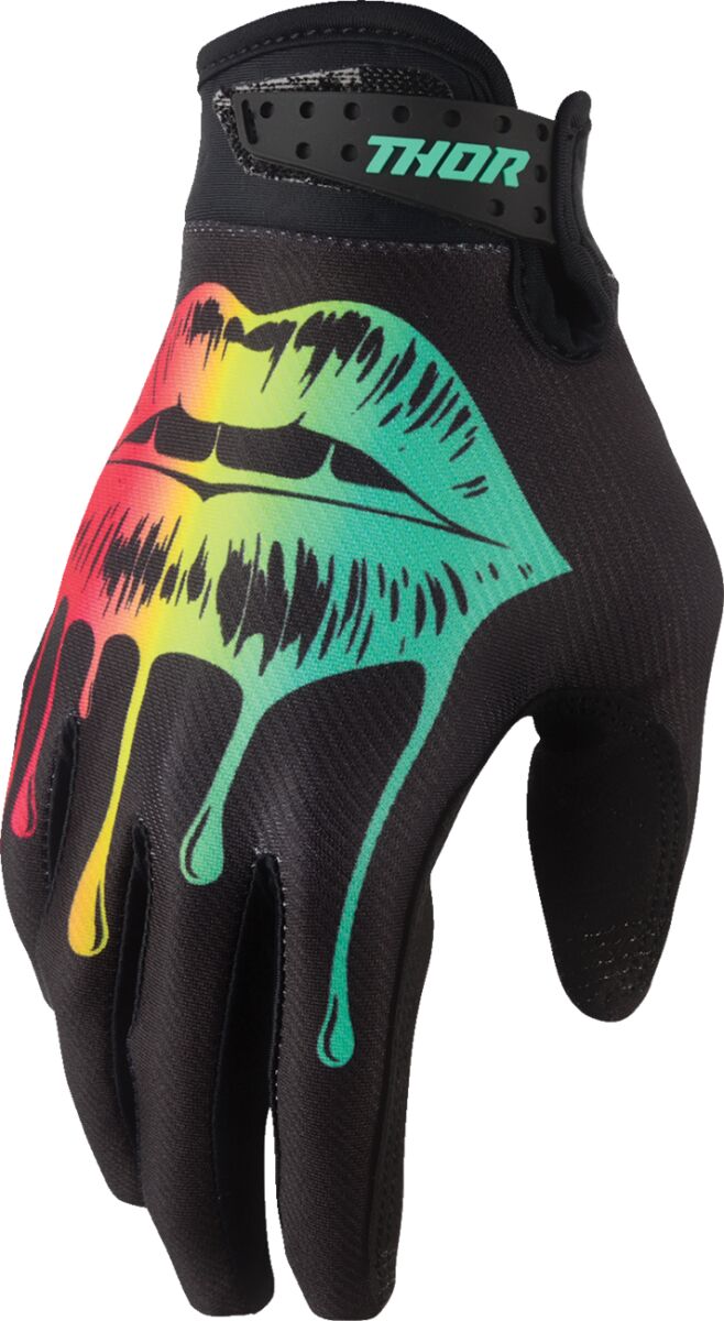 GLOVES LAUNCHMODE LIPPER BLACK