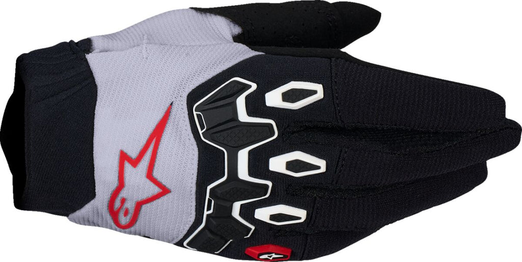 GLOVES FULL BORE V2 BLACK/LILA
