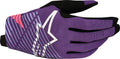 GLOVES RADAR PRO PUR/BLK 2X