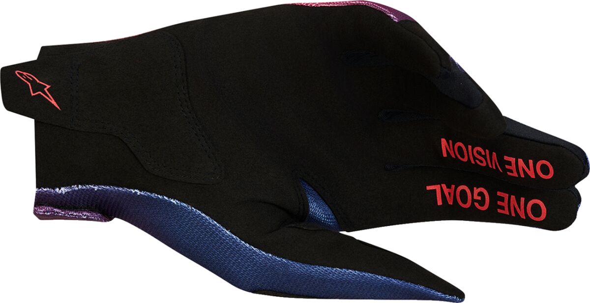 GLOVES RADAR RED/BLUE S