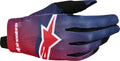 GLOVES RADAR RED/BLUE XL