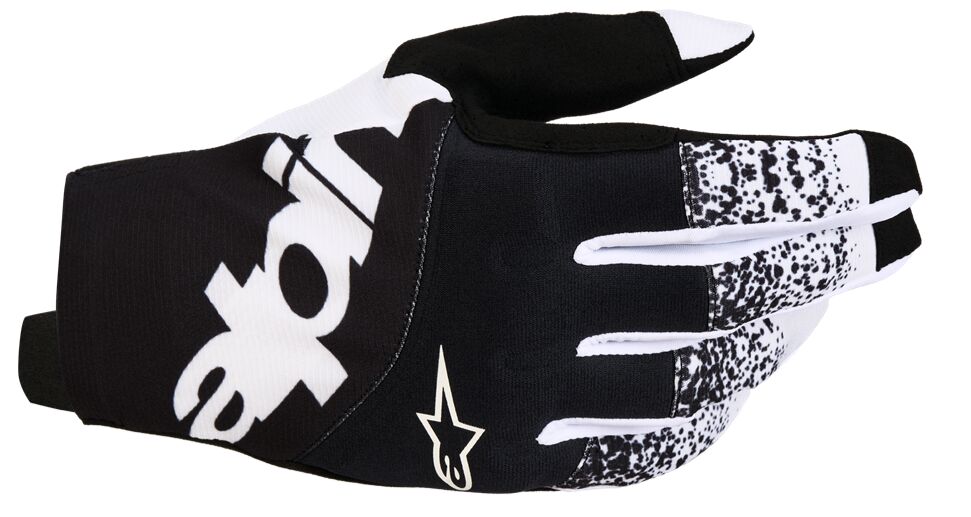 GLOVES TECHSTAR WHITE/BLACK M
